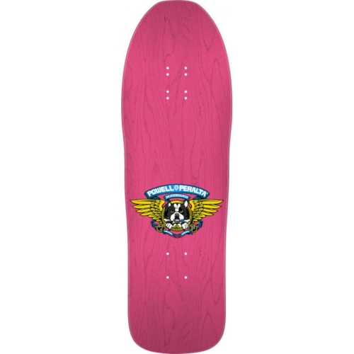 Powell Peralta Reissue Hill Bull Dog Pink Deck Planche de skateboard 10 0 shape