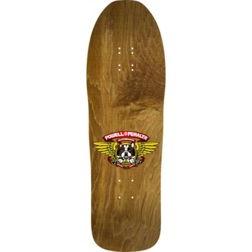 Powell Peralta Reissue Hill Bulldog Brown Deck Planche de skateboard 10 0 shape
