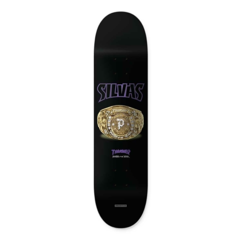 Primitive Silvas Soty Black Deck Planche de skateboard 8 25