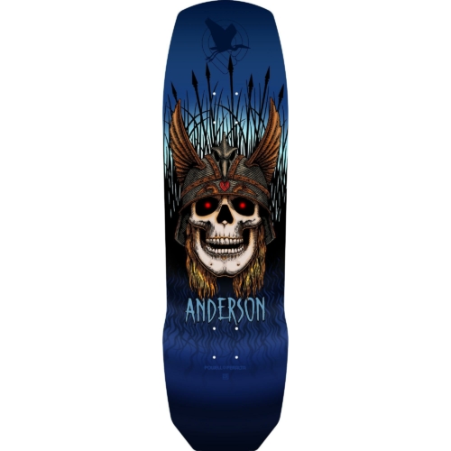 Powell Peralta Andy Anderson Heron Blue Deck Planche de skateboard 9 13