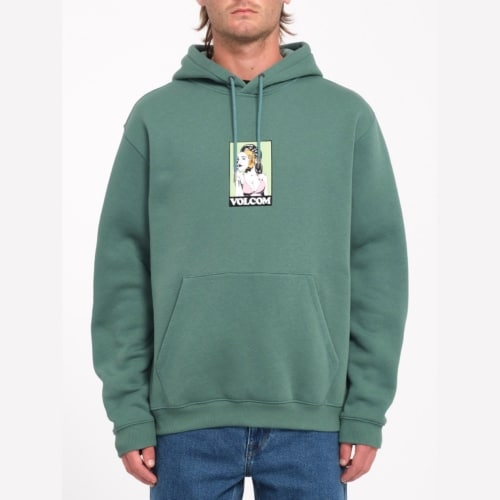 Volcom Noder Sea Green Sweat a capuche homme